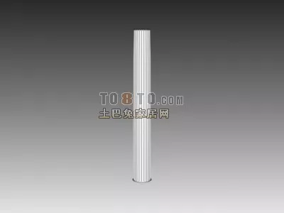 European Column Cylinder Stone Material 3d model European Column Cylinder Stone Material 3d model