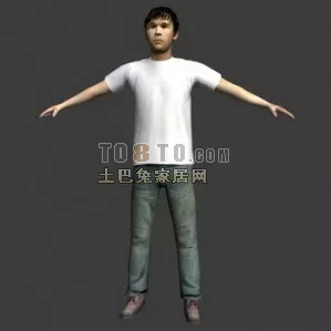 Mario Game Character 3d model
