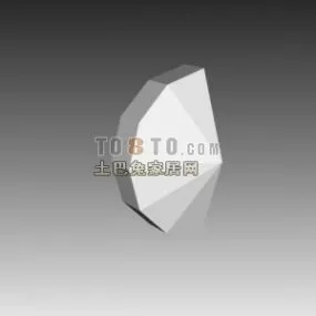 Construction Equipment Curved Brick Block 3d model