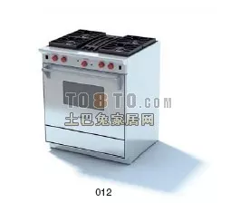 Standard Washing Machine 3d model