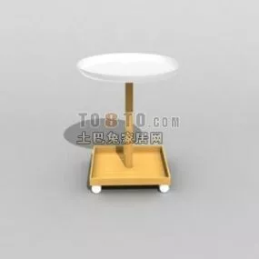 Tray On A Stand 3d model