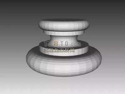 Greek Column, Ancient Acrhitecture 3d model