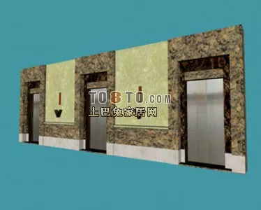 Star Trek Corridor Interior 3d model