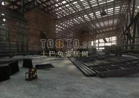 Warehouse Interior 3d model