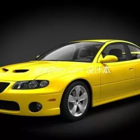 Sport Sedan Car 3d model