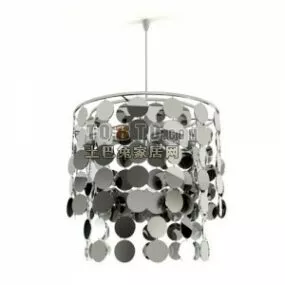 Chandelier Lamp Minimalist Style 3d model