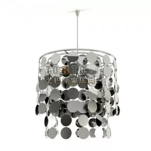 Contemporary Black Table Lamp 3d model
