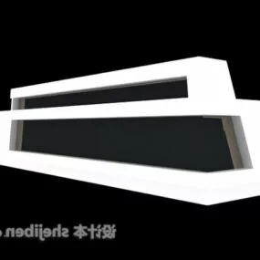 Modern Cash Mall Furniture 3d model