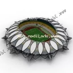 Modern Football Stadium 3d model