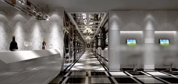 Scifi Corridor Interior 3d model