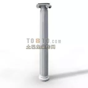 Classic Roman Column 3d model