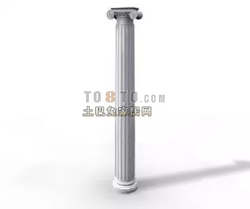 Ancient Rome Column Architecture 3d model