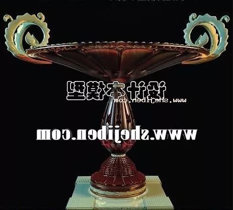 Marble Vase, Cup Shape 3d model