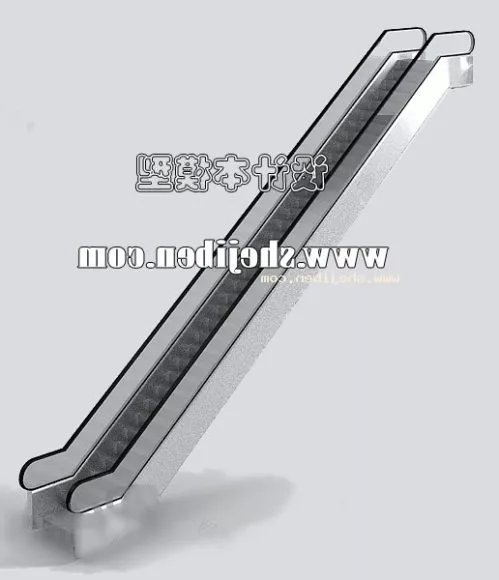 Escalator Stair 3d model Escalator Stair 3d model