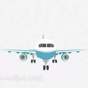 Civil Aviation Aircraft Plane 3d model