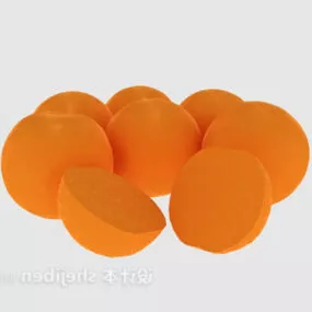 Persimmon Fruit Pack 3d model