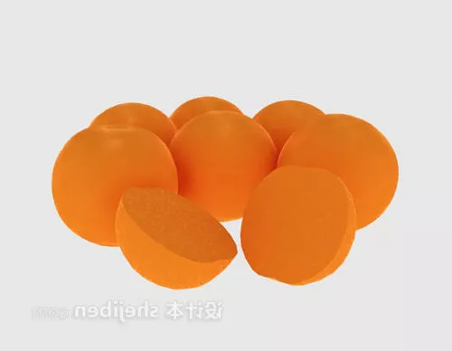 Autumn Peach 3d model