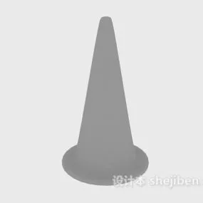 Traffic Cone Lowpoly 3d model