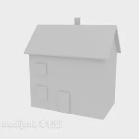 Simple House Architecture 3d model