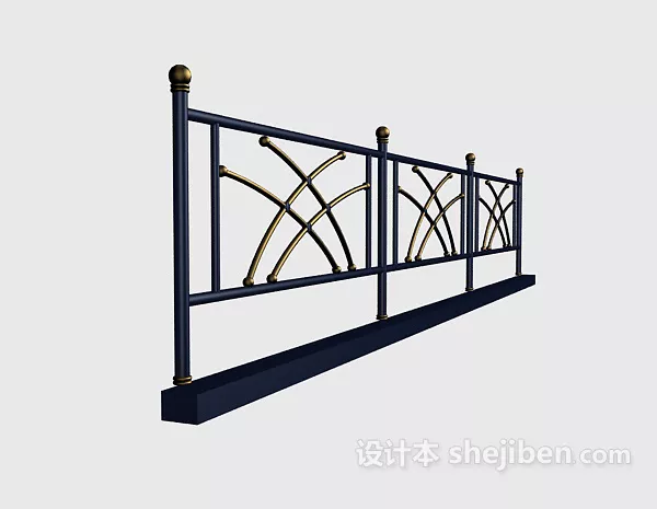 European Frame Bronze Material 3d model