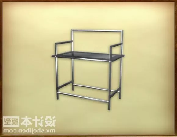 Stainless Steel Chair 3d model Stainless Steel Chair 3d model