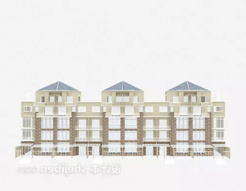 Medieval European Villa 3d model Medieval European Villa 3d model
