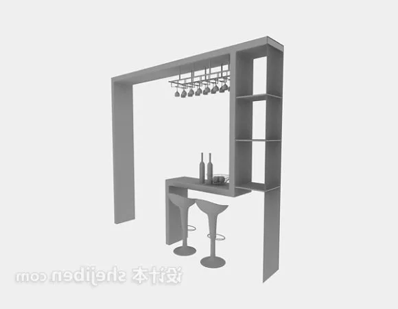 Modern Flat Kitchen Cabinets Design Ideas 3d model