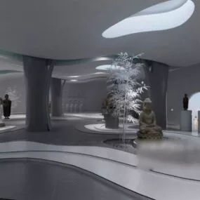 Pavilion Showroom 3d model