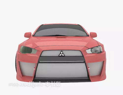Ghost Rider Racing Car 3d model