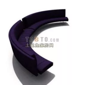 Public Seat Waiting Area Chair 3d model