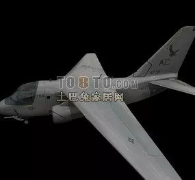 Spy Aircraft Secret Weapon 3d model