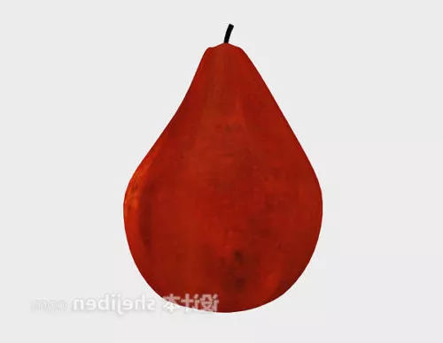 Autumn Peach 3d model