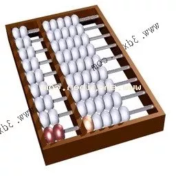 Abacus 3d model