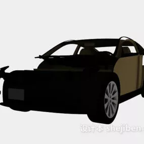 Honda Accord Coupe Sedan Car 3d model