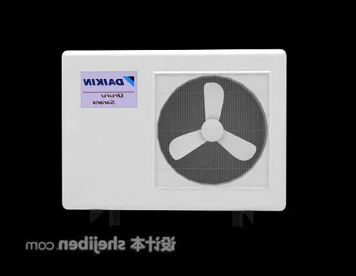 Outdoor Air Conditioner Unit 3d model Outdoor Air Conditioner Unit 3d model