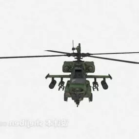 Fighter Helicopter 3d model