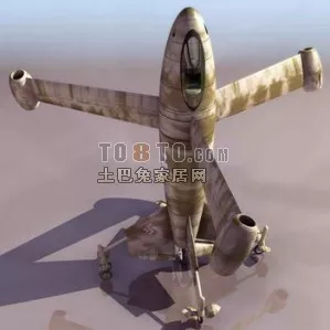 Aircraft Mikoyan Mig 15k 3d model
