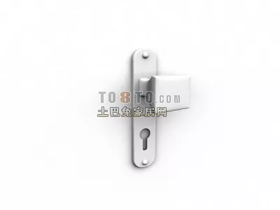 Aluminum Lock 3d model Aluminum Lock 3d model