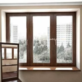 Aluminum Window 3d model