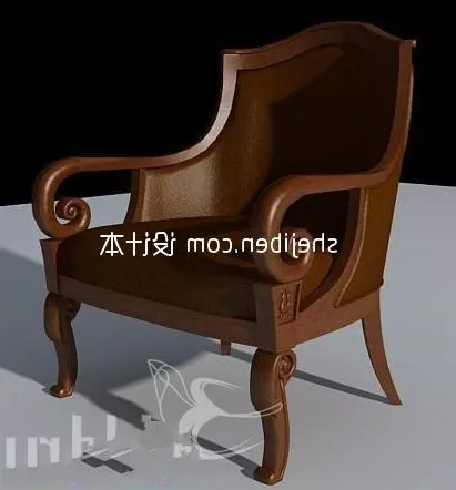 Sofa Lowland U Shaped 3d model
