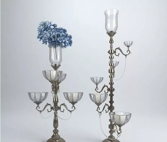 American Candlestick 3d model American Candlestick 3d model