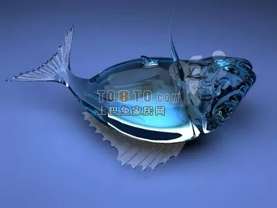 Sea Fish Muraena 3d model
