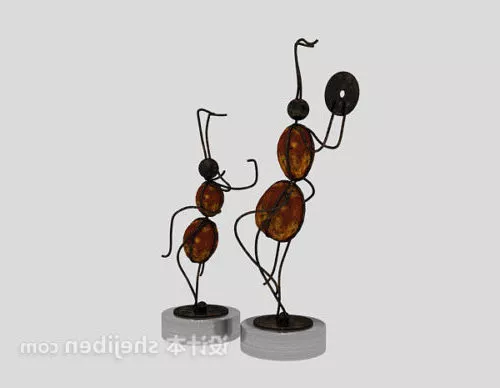 Ant Character 3d model