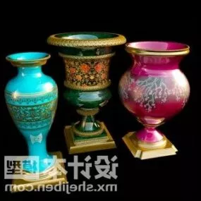 Antique Vase Decorative 3d model