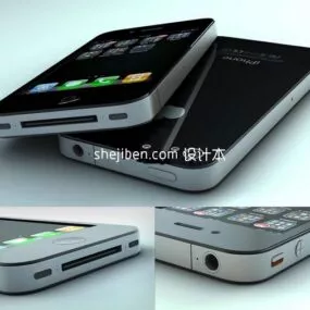 Apple Phone Iphone 4s 3d model