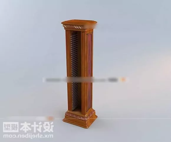 Construction Column Stone Column With Base 3d model