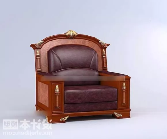 Seat Upholstered 3d model