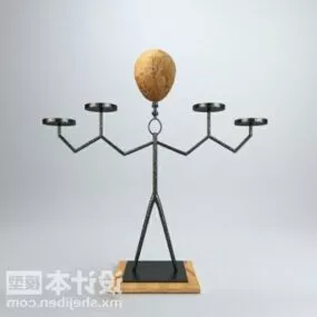 Art Sculpture Decorating 3d model