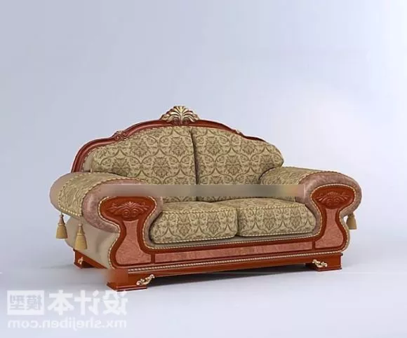 Fix Armchair Rotatable 3d model