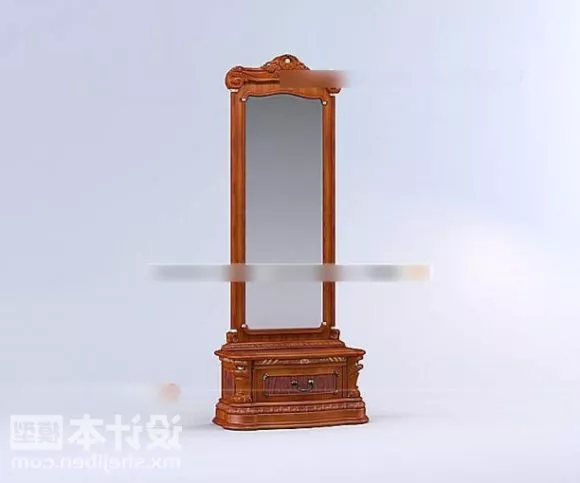 Chinese Window With Triangle Pattern 3d model
